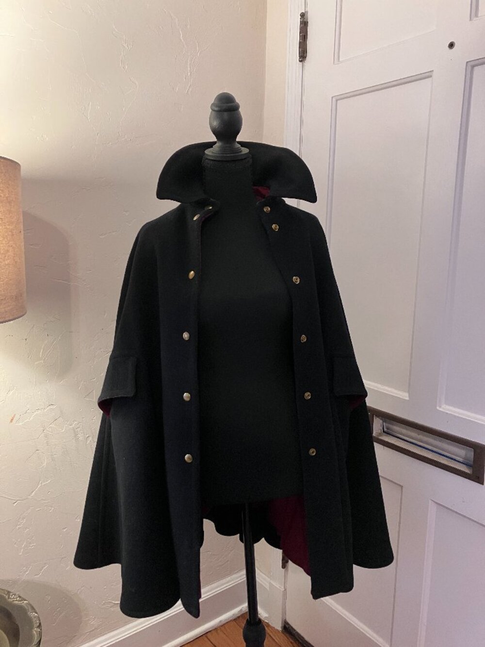 1965-69 Vintage John Meyers of Norwich Wool Cape